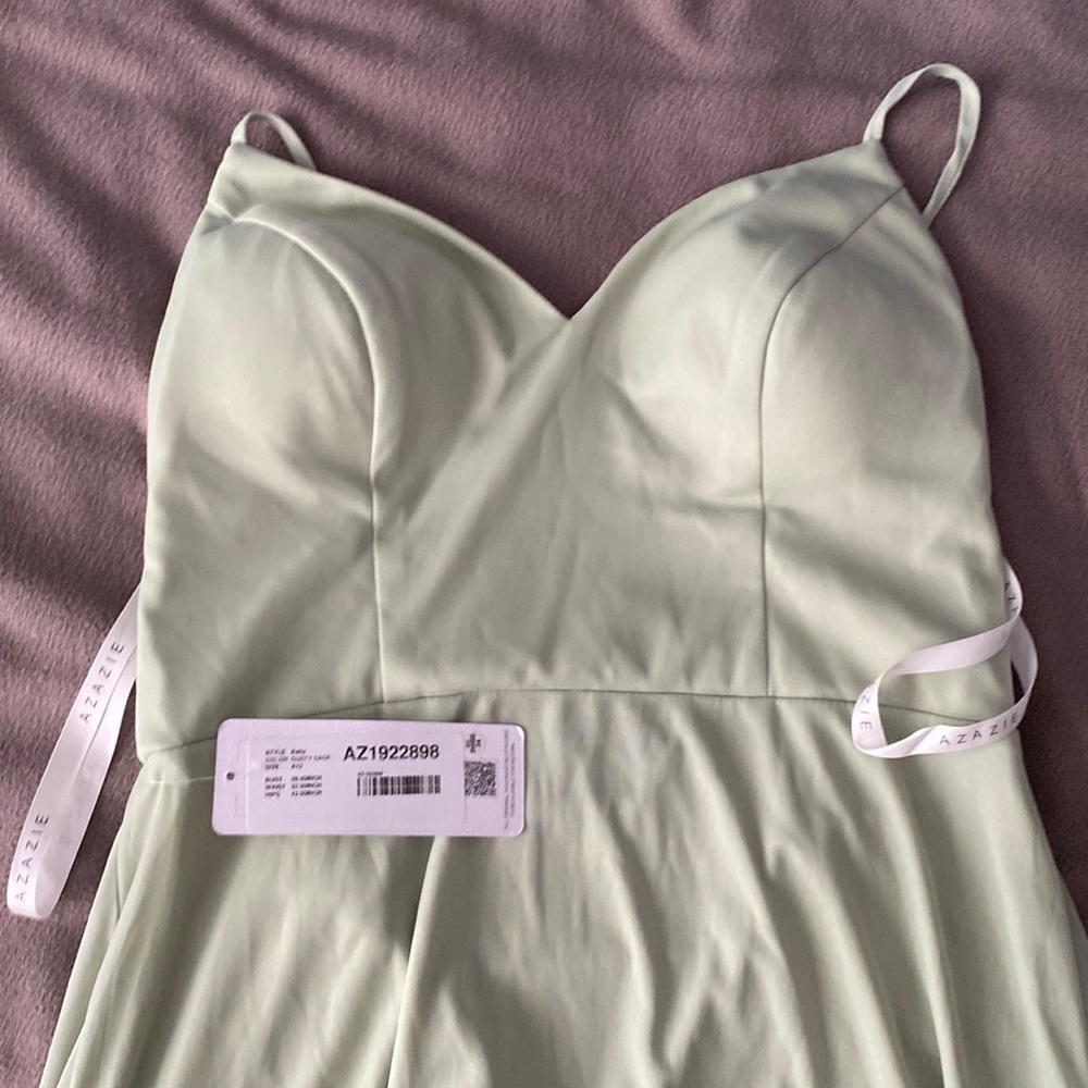 Azazie Kelis floor-length bridesmaid dress - Picture 4 of 10